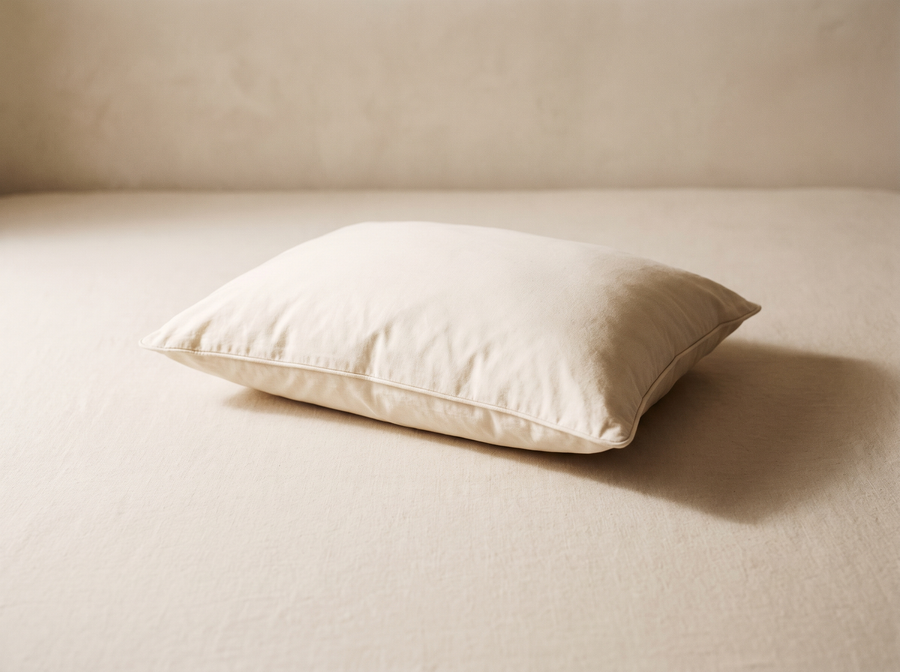 A flat pillow